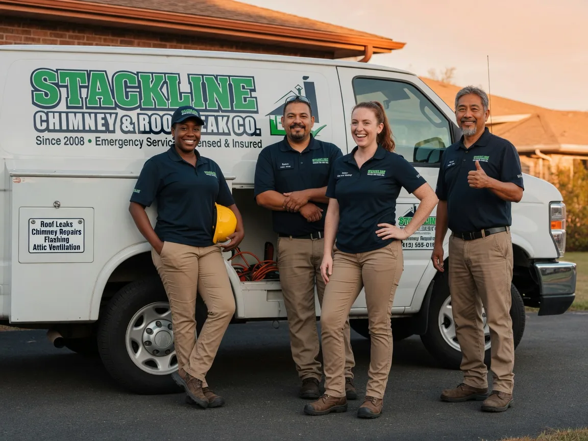 Chimney flashing repair company in Chesterfield, MA